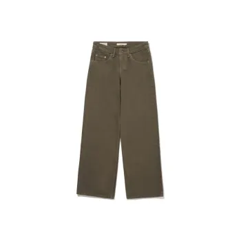 Levi’s Low Cut Loose Brown Rock Crocodile Skin Jeans Women's Brown