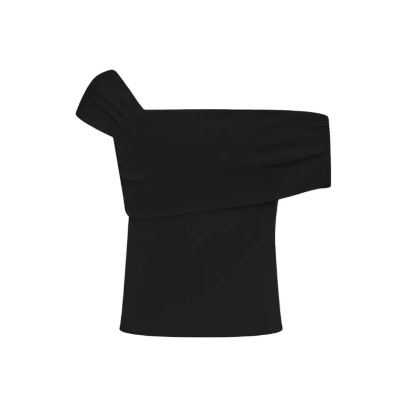 URBAN REVIVO T Shirts Women's Jet Black-1