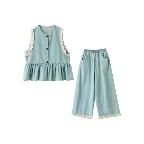 PLAY BUSH Casual Suit Women's Blue