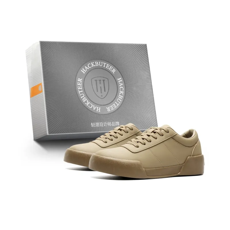 HACKBUTEER Low Top Skateboard Shoes Men's Box Included-4
