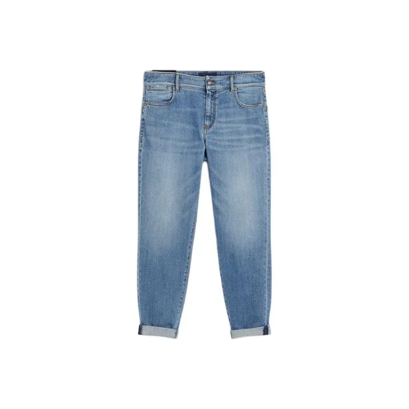 SportMa Dina Collection Cigarette Jeans Jeans Women's Blue-0