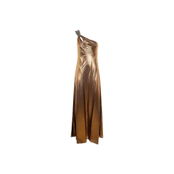 Polo Ralph Lauren Embellished Foiled Gown