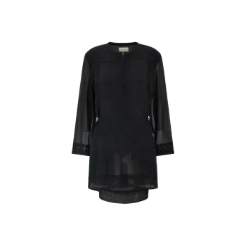 ISABEL MARANT Long Sleeved Dress Women's Black