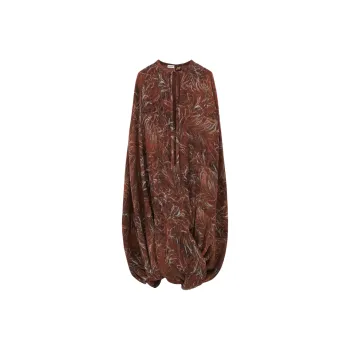 LOEWE Paula's Ibiza Sleeveless Dress Women's Brown