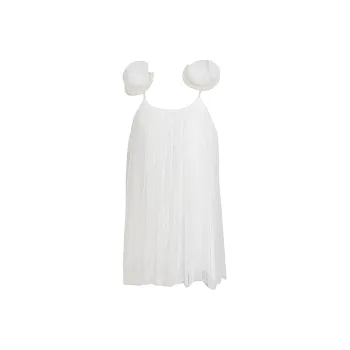 Udon House Slip Dress Women's White