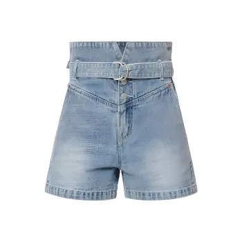 EVISU Denim Shorts Women's Denim Blue