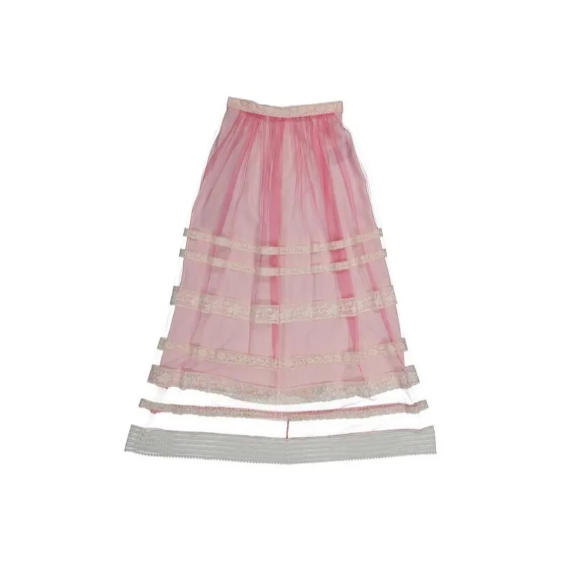 Burberry Casual Long Skirts Women's Pink-0