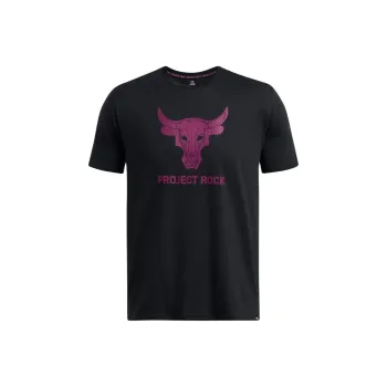Under Armour Project Rock Johnson Collection SS25 T Shirt Men's Black