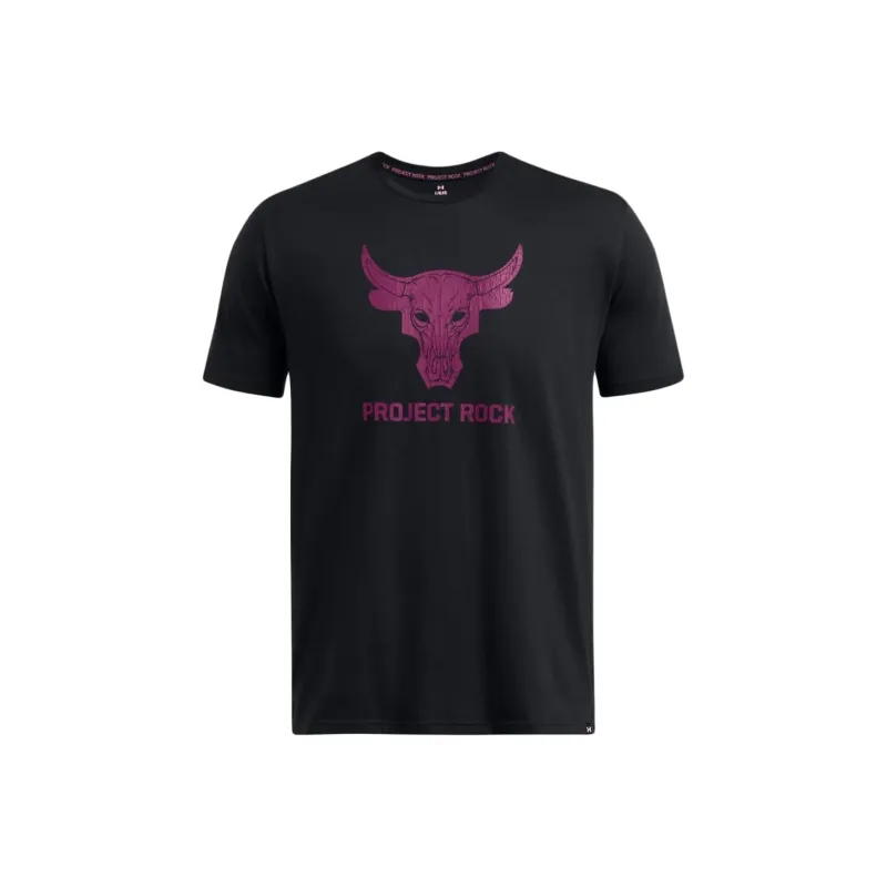 Under Armour Project Rock Johnson Collection SS25 T Shirt Men's Black-0