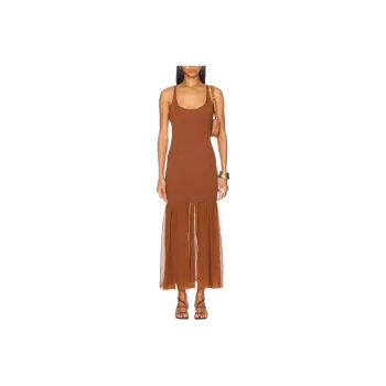 A.L.C. Sleeveless Dress Women's Light Chestnut