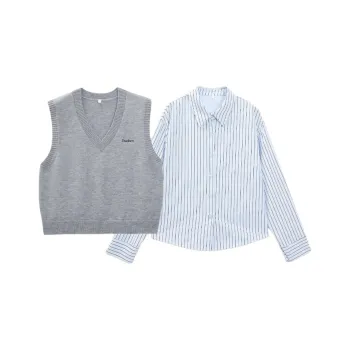 Love To Serve Casual Suit Women's Gray