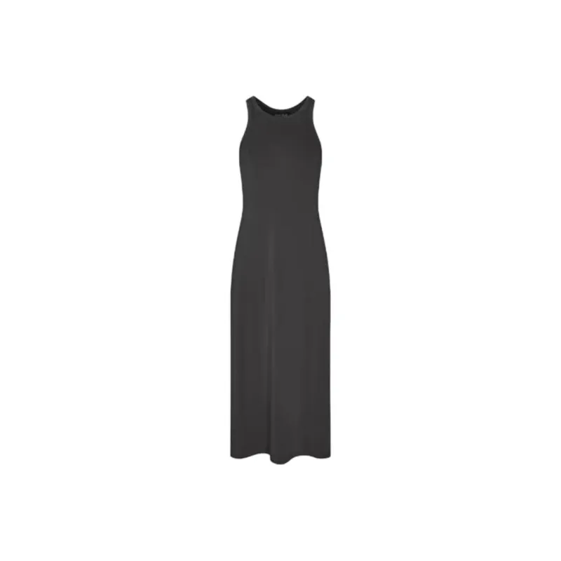 URBAN REVIVO Sleeveless Dress Women's Dark Gray-0