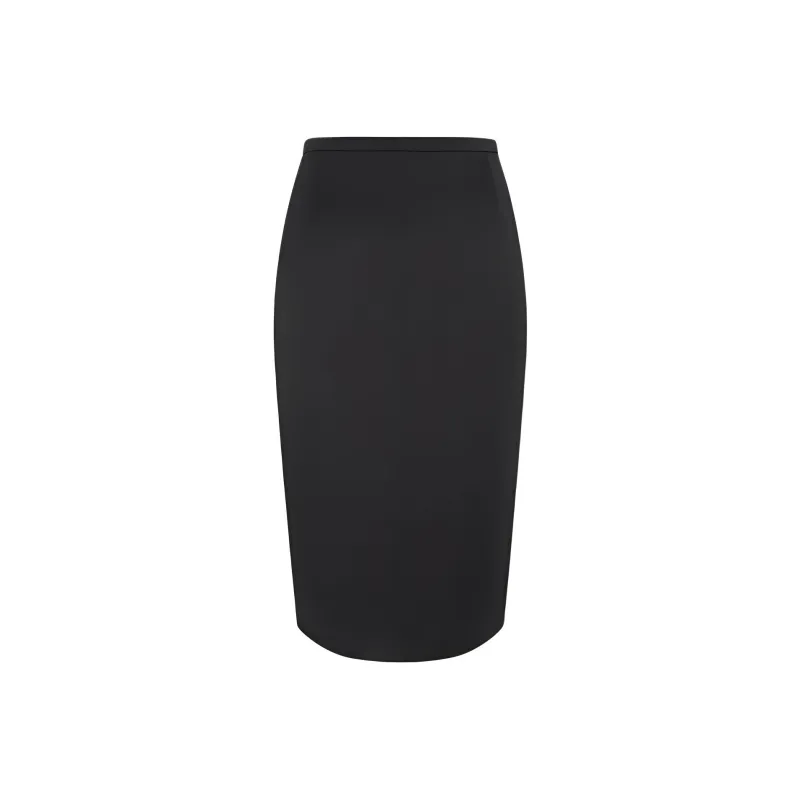 SAINT LAURENT Mid Rise Pencil Skirt-0