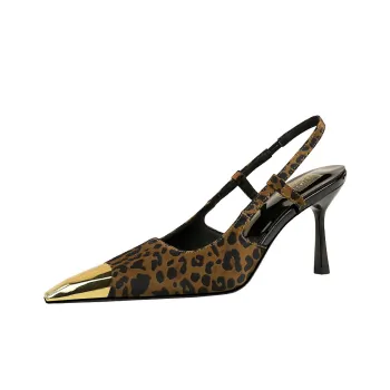YAFEI XUANYU High Heels Women's Leopard Print