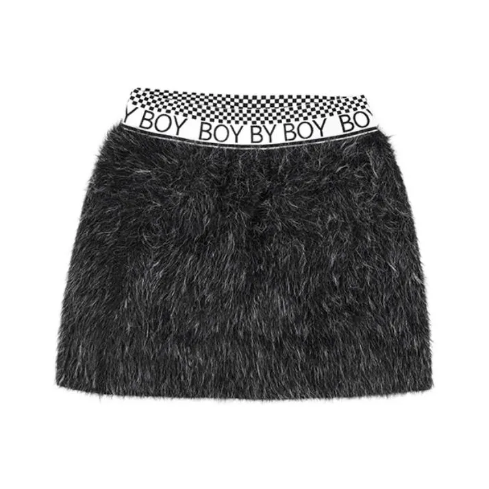 BOY BY BOY Casual Short Skirts Women's Black-0