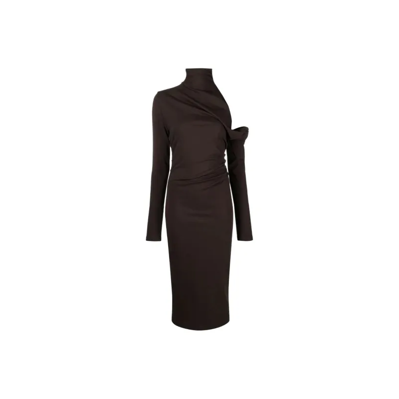 GAUGE81 Teresa Asymmetric Midi Dress-0