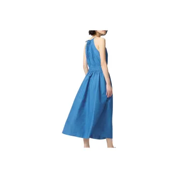 UNIQLO Sleeveless Dress Women's Lake Blue