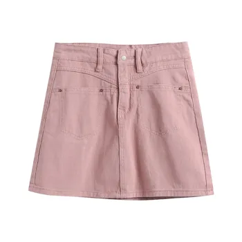 BRASS SCOUT Denim Short Skirts Women's