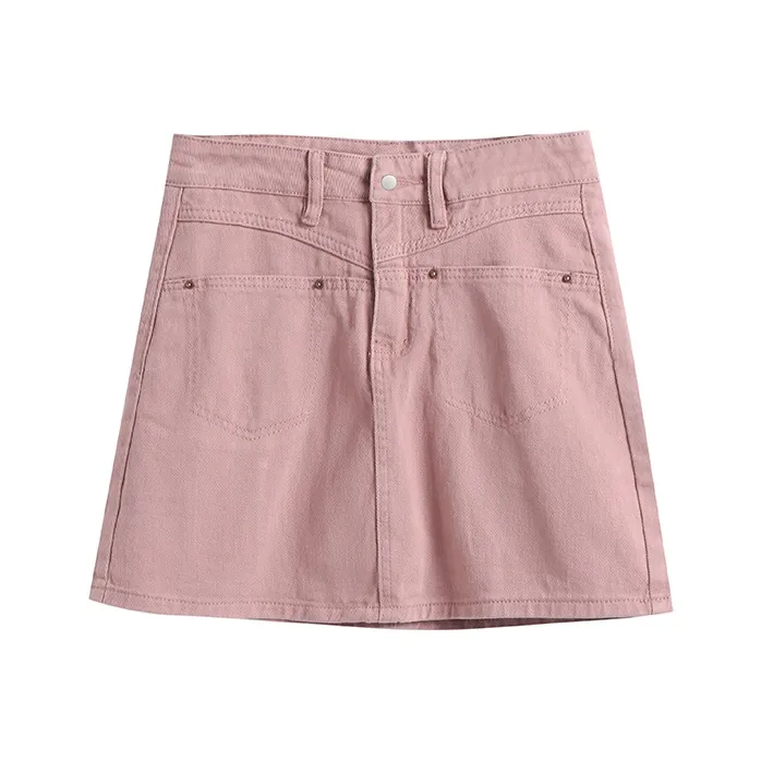 BRASS SCOUT Denim Short Skirts Women's-0