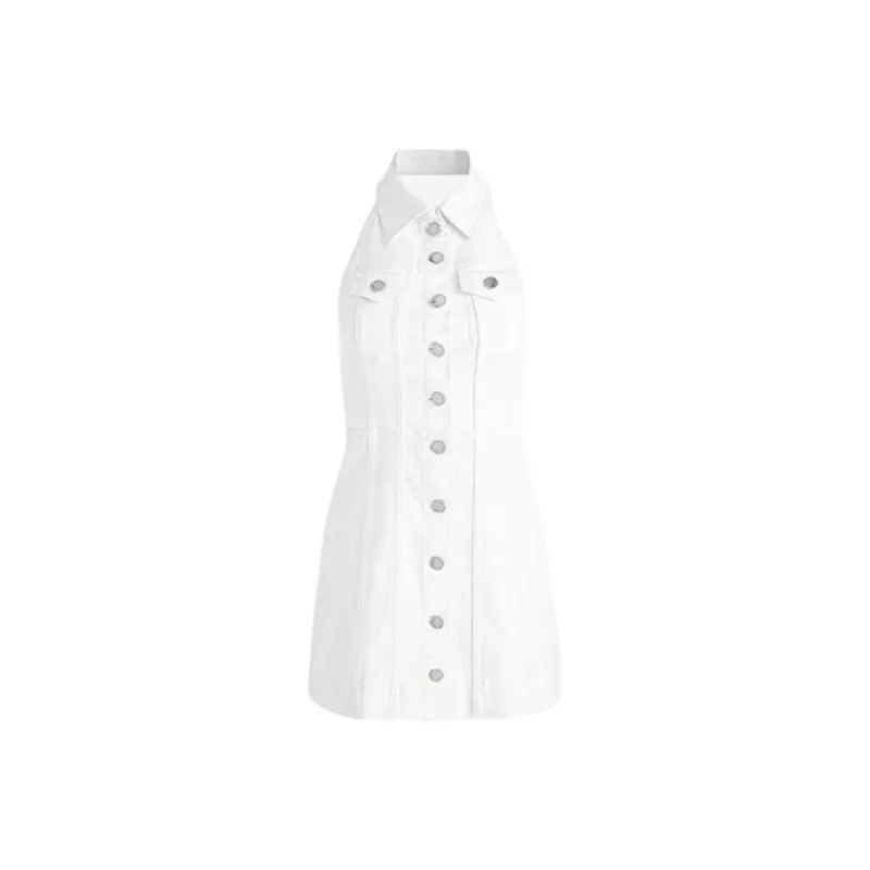 ALICE+OLIVIA Kendall Denim Minidress-0
