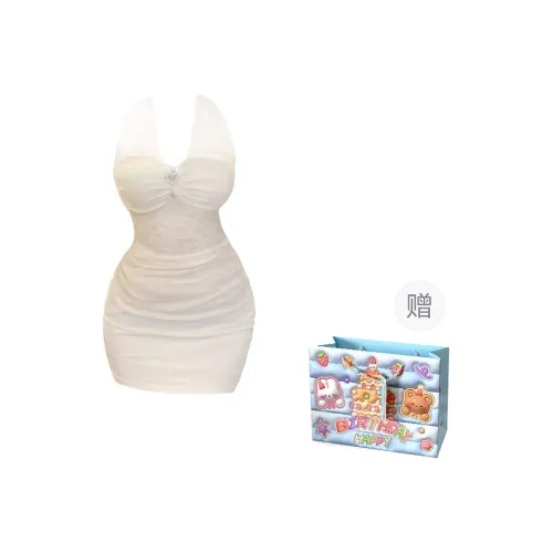REMOULD Slip Dress Women's White