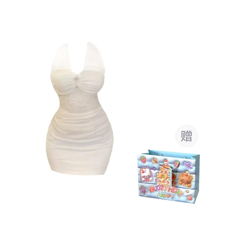 REMOULD Slip Dress Women's White-0