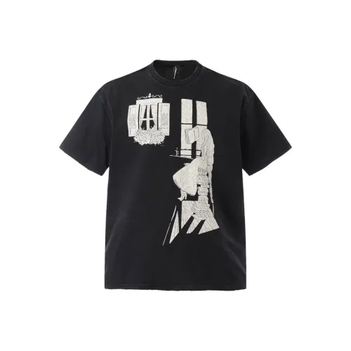 TH FABRICATE T Shirts Women's Black Couple's