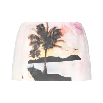 CHRISTOPHER ESBER Casual Short Skirts Women's White