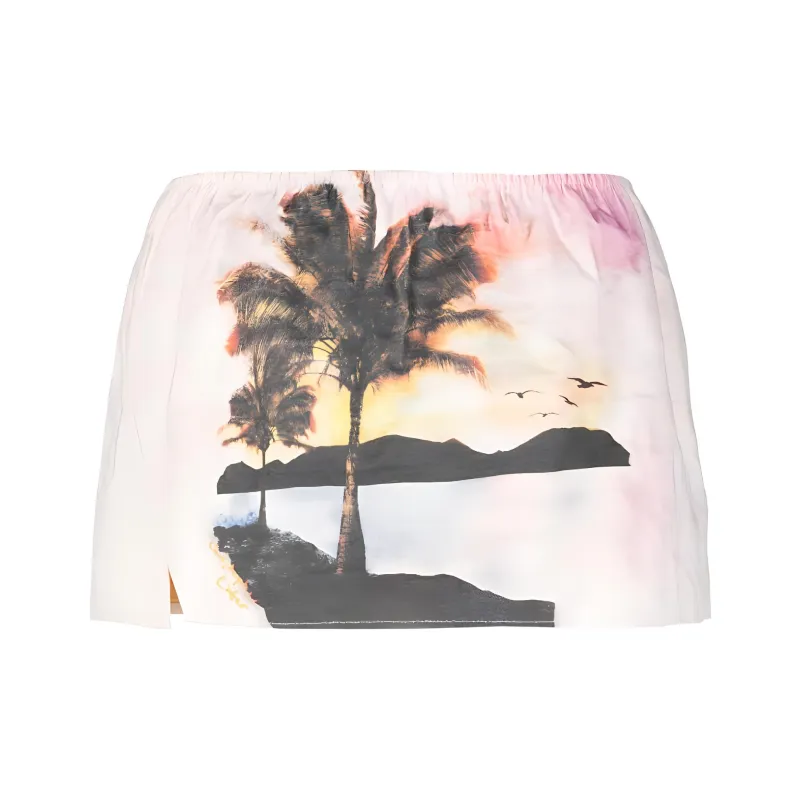 CHRISTOPHER ESBER Casual Short Skirts Women's White-0
