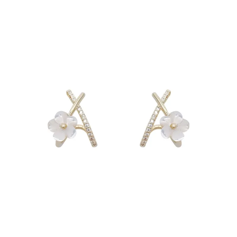 Universe Search Alloy Stud Earrings Women's-0