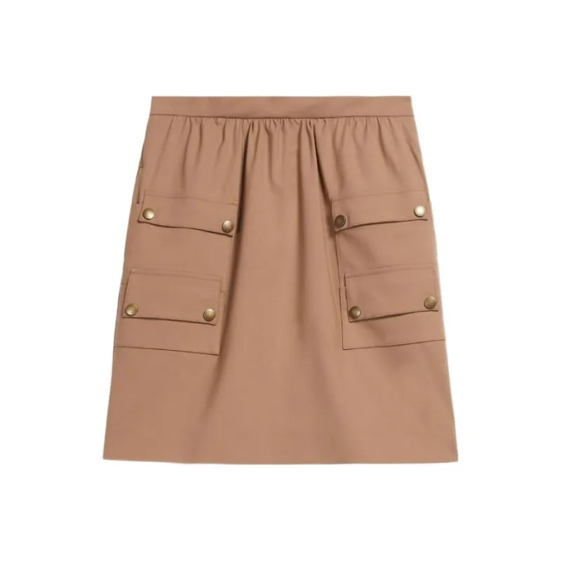MaxMara Casual Short Skirts Women's Camel-0