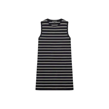 ZARA Sleeveless Dress Women's Stripes