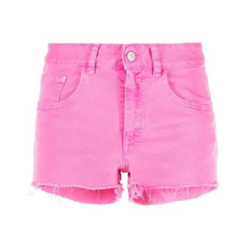 MM6 Maison Margiela Mid-rise Mini Denim Shorts
