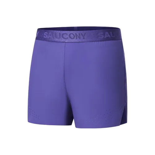 Saucony Sports Shorts Women's Ocean Wheel Purple