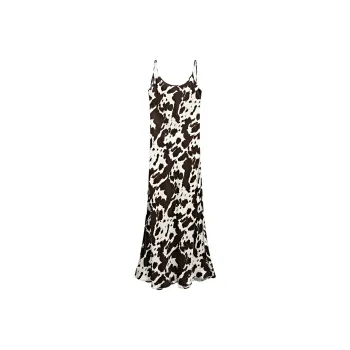 Massimo Dutti Slip Dress Women's Brown