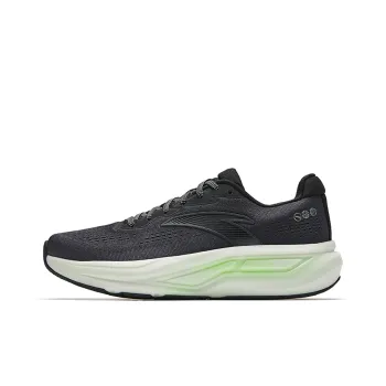 Anta Shock Absorbers Rebound Low Top Casual Running Shoes Men's Basic Black