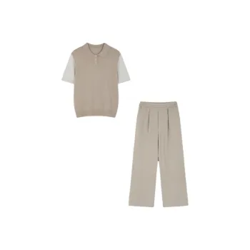 IHIMI Casual Suit Women's Light Khaki