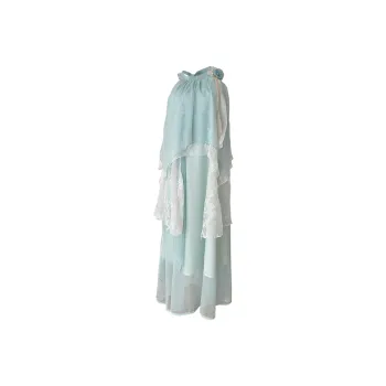 Icicofficial Sleeveless Dress Women's Mint Summer Dress