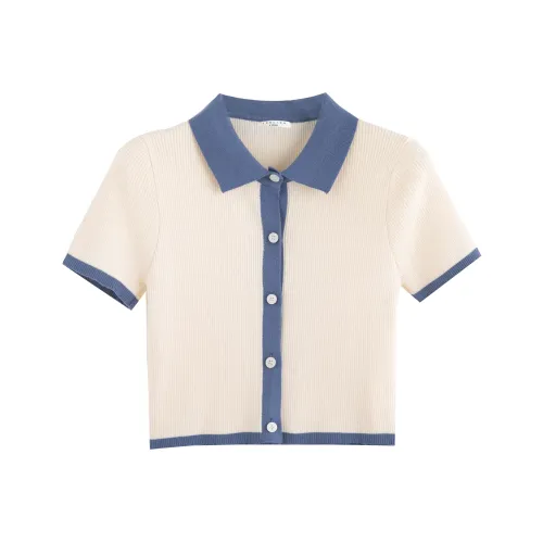 Tonlion Knitwear Women's White Tone