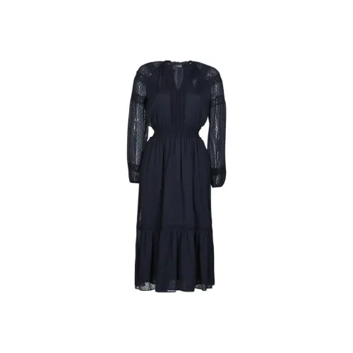 Sportscraft Crowe Polo Long Sleeved Dress Women's Dark Blue