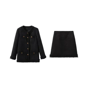 BASIC HOUSE Two Piece Skirt Sets Women's