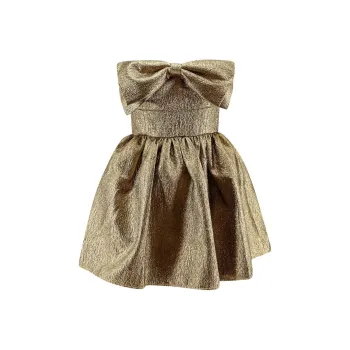 Self portrait Metallic Jacquard Mini Dress