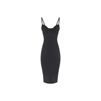 Elisabetta Franchi Satin Bows Crêpe Dress