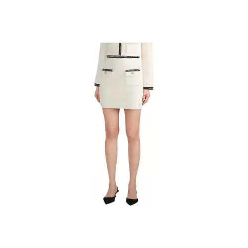 Self portrait Casual Short Skirts Women's White