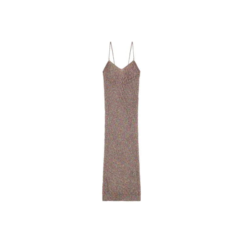 LANEUS Knitted Maxi Dress-0