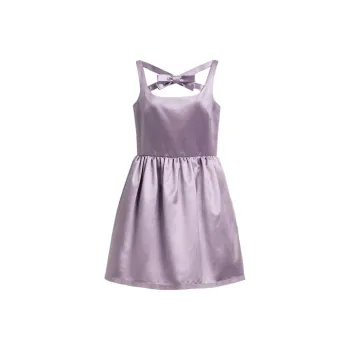 COACH Sleeveless Dress Women's Purple