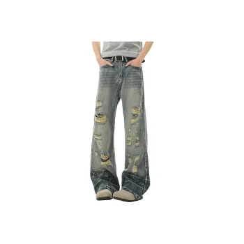 R.super Jeans Unisex Blue