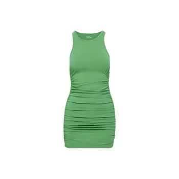 ARITZIA Tna Chill Malibu Dress Sleeveless Dress Women's Nature Green/Natural Green