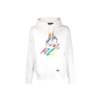 Polo Ralph Lauren Graphic Printed Drawstring Hoodie