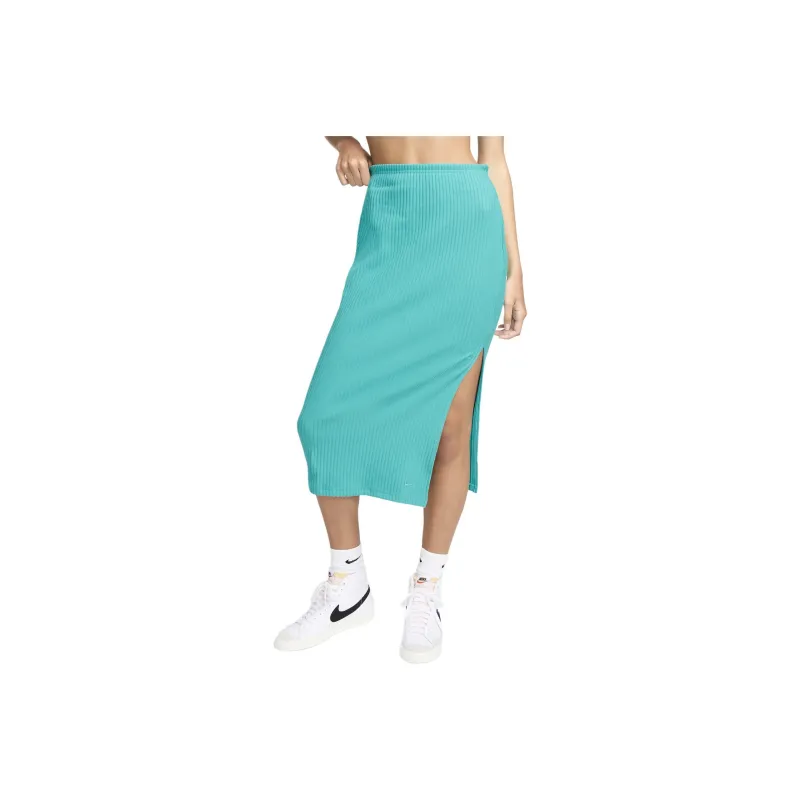 Nike Sportswear Chill Rib Women's Slim Midi Skirt-0